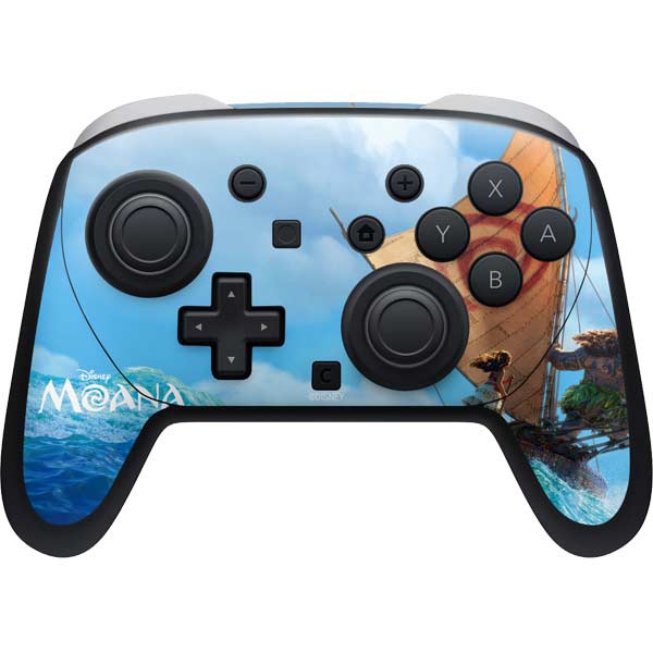 Disney Princess Moana Movie Poster Nintendo Switch 2 (2025) Pro Controller Skin