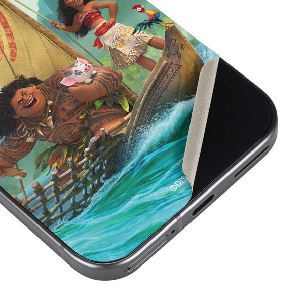 Disney Princess Moana and Maui Set Sail Google Pixel 10 Pro XL Skin