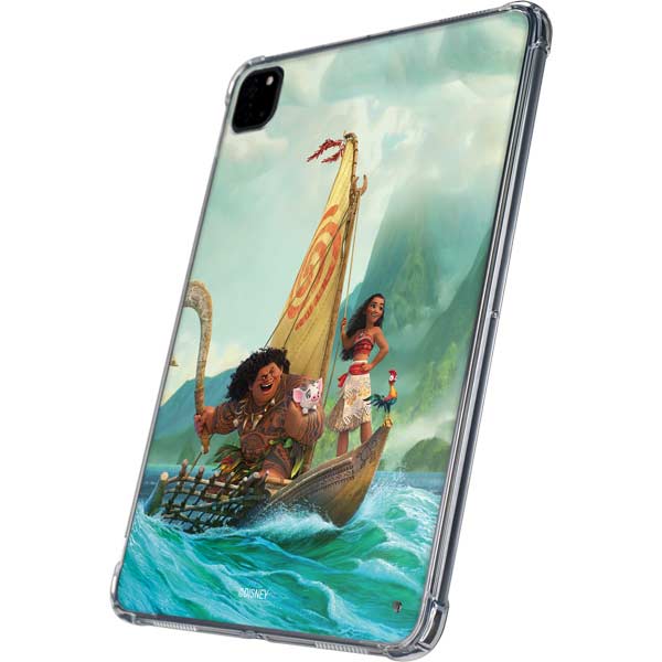 Disney Princess Moana and Maui Set Sail iPad Pro 11in (2024) Clear Case