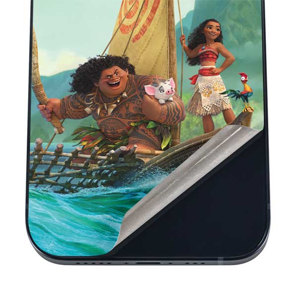 Disney Princess Moana and Maui Set Sail iPhone 17 Air Skin