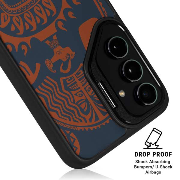 Disney Princess Moana Octopus Tropical Print Art Galaxy S26 Kickstand Case