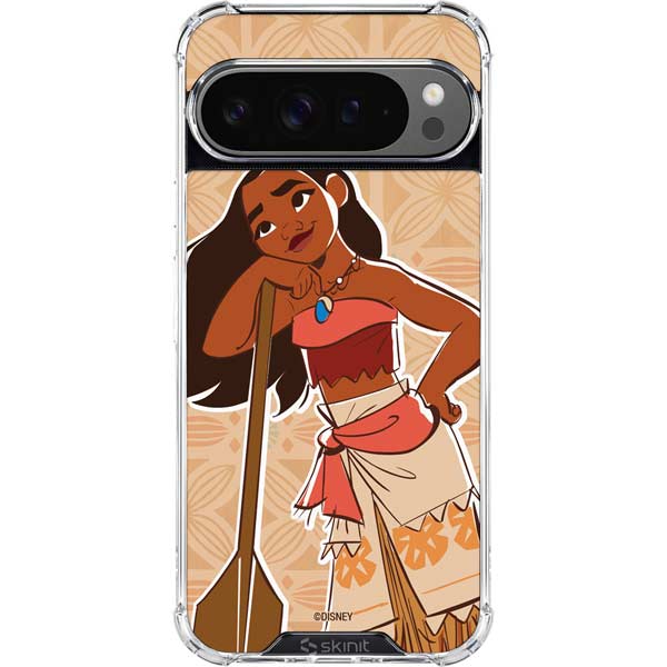 Disney Princess Moana Portrait Google Pixel 10 Pro Clear Case