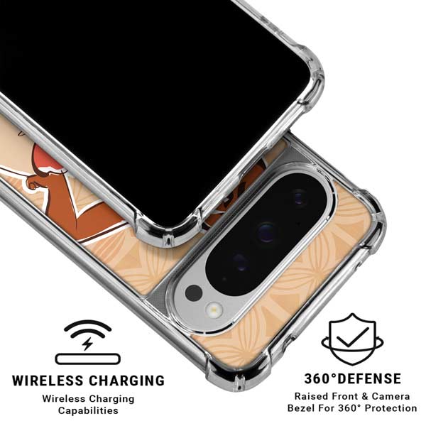 Disney Princess Moana Portrait Google Pixel 10 Pro XL Clear Case