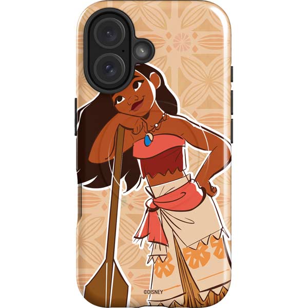 Disney Princess Moana Portrait iPhone 16 Magsafe Impact Case