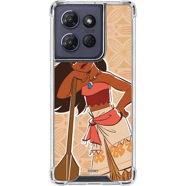 Disney Princess Moana Portrait Moto G 5G (2025) Clear Case