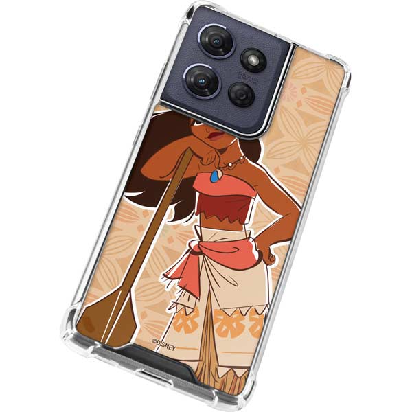 Disney Princess Moana Portrait Moto G 5G (2025) Clear Case