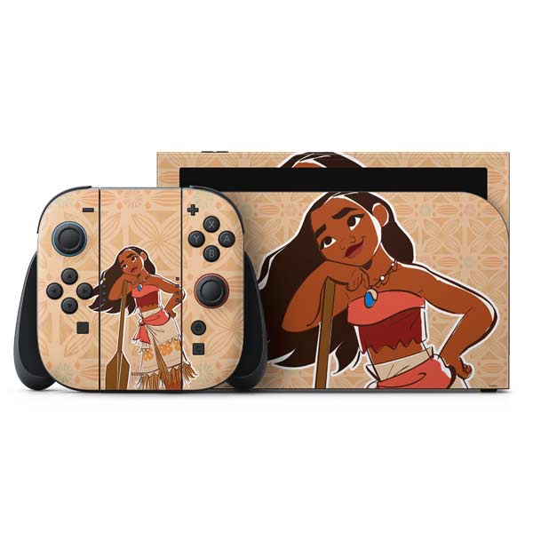 Disney Princess Moana Portrait Nintendo Skins