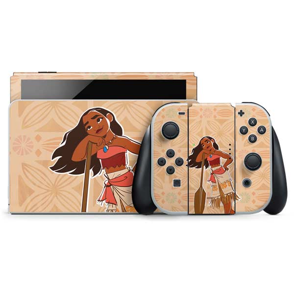 Disney Princess Moana Portrait Nintendo Skins