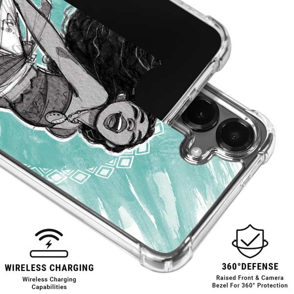 Disney Princess Moana Singing Galaxy S26 Clear Case