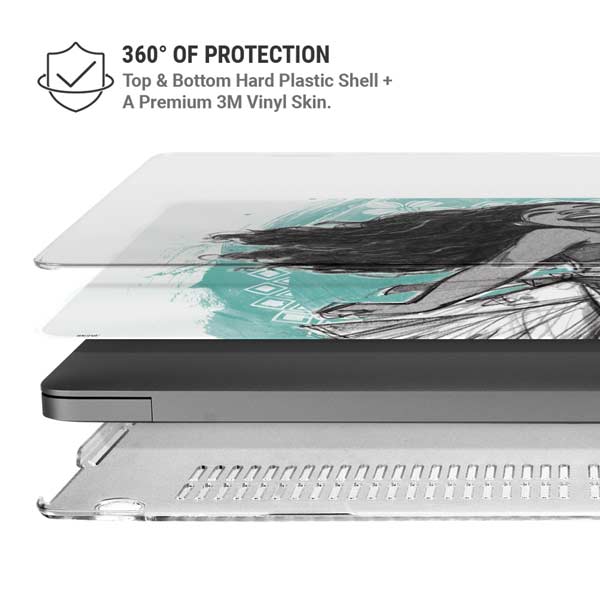 Disney Princess Moana Singing MacBook Pro 14in (2021-24) Case plus Skin