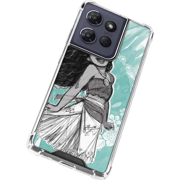 Disney Princess Moana Singing Moto G Play 5G (2025) Clear Case