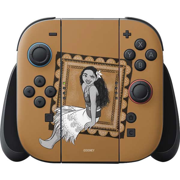Disney Princess Moana Winking Art Nintendo Switch 2 (2025) Joy-Con