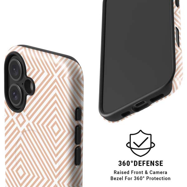 Modern Shapes iPhone 16 Magsafe Impact Case