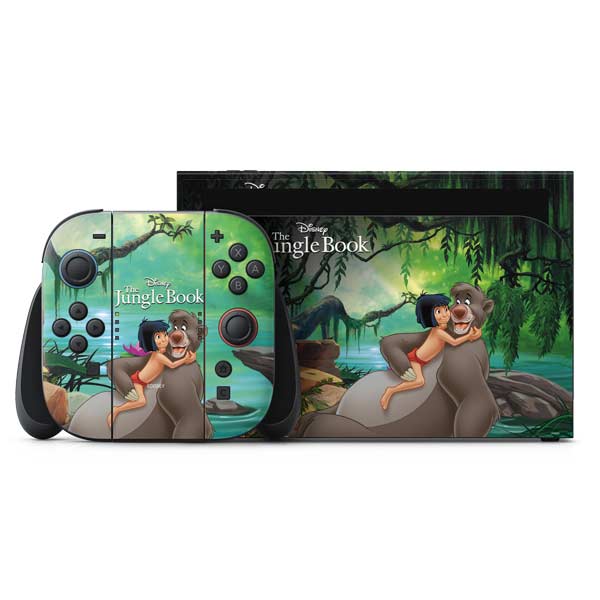 Disney Jungle Book Mogli and Baloo Nintendo Switch 2 (2025) with Joy-Con Skin