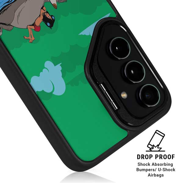 Disney Jungle Book Mogli and Baloo Swim Galaxy S26 Ultra Kickstand Case
