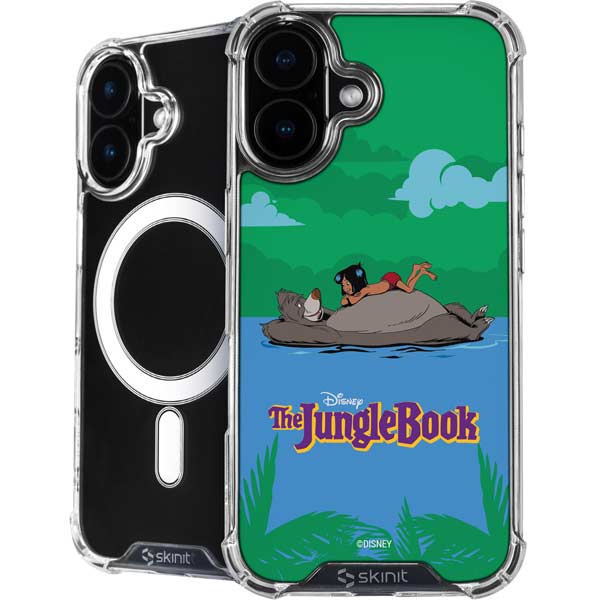 Disney Jungle Book Mogli and Baloo Swim iPhone 17 MagSafe Case
