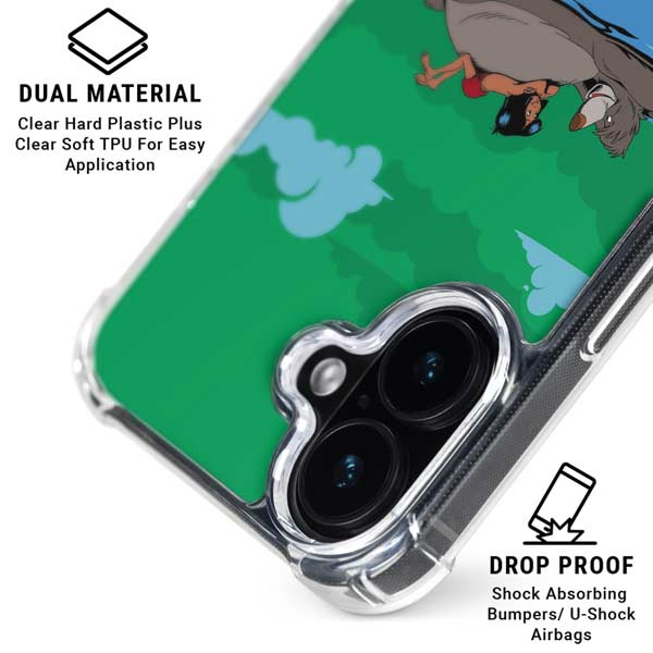 Disney Jungle Book Mogli and Baloo Swim iPhone 17 MagSafe Case