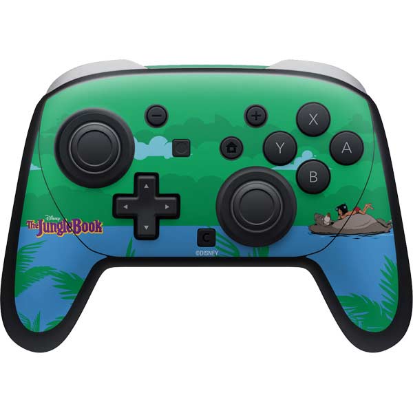 Disney Jungle Book Mogli and Baloo Swim Nintendo Switch 2 (2025) Pro Controller Skin