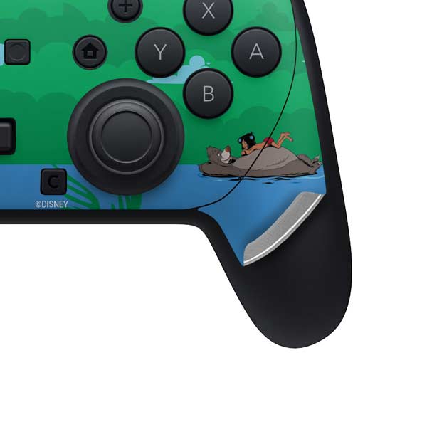 Disney Jungle Book Mogli and Baloo Swim Nintendo Switch 2 (2025) Pro Controller Skin