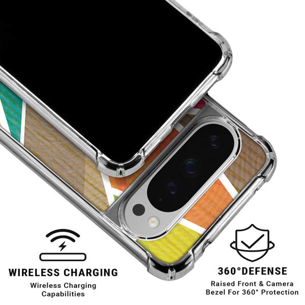 Mojito 01 70s Inspired Google Pixel 10 Pro XL Clear Case