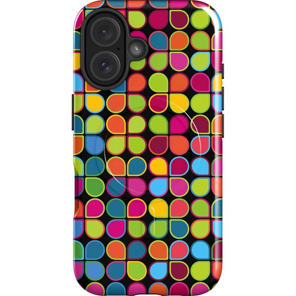 Mojito 04 70s Inspired iPhone 16 Magsafe Impact Case