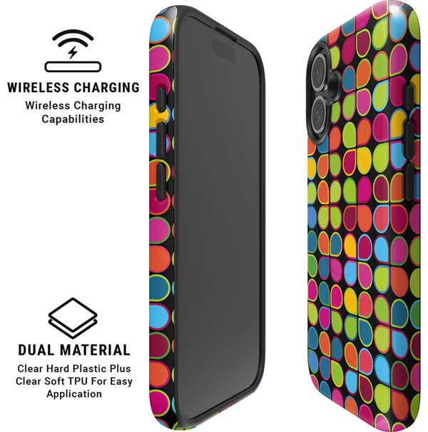 Mojito 04 70s Inspired iPhone 16 Magsafe Impact Case