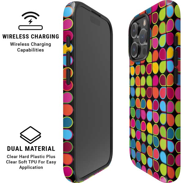 Mojito 04 70s Inspired iPhone 16 Pro Max Magsafe Impact Case