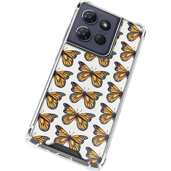 Monarch Butterflies by Cat Coq Moto G 5G (2025) Clear Case