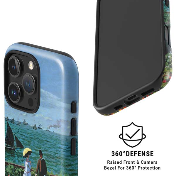 Monet - The Terrace at Sainte-Adresse by Monet iPhone 16 Pro Max Magsafe Impact Case