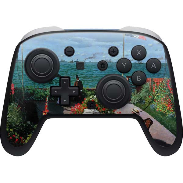 Monet - The Terrace at Sainte-Adresse by Monet Nintendo Switch 2 (2025) Pro Controller Skin