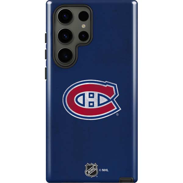 NHL Montreal Canadiens Distressed Galaxy S23 Ultra Pro Case
