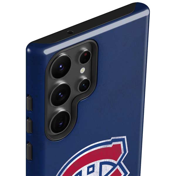 NHL Montreal Canadiens Distressed Galaxy S23 Ultra Pro Case