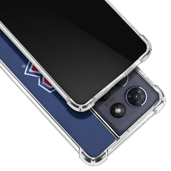 NHL Montreal Canadiens Distressed Moto G Power 5G (2025) Clear Case