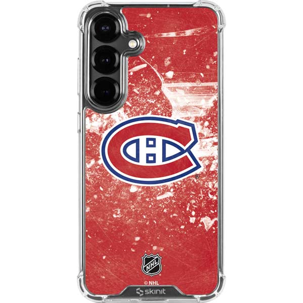 NHL Montreal Canadiens Frozen Galaxy S26 Clear Case