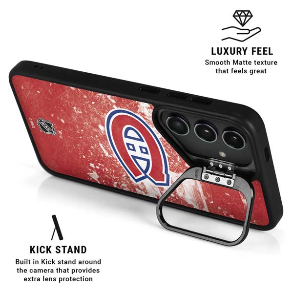 NHL Montreal Canadiens Frozen Galaxy S26 Plus Kickstand Case