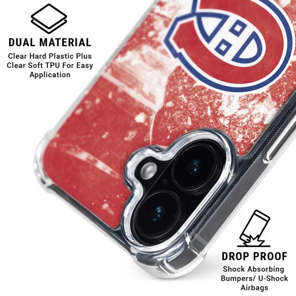 NHL Montreal Canadiens Frozen iPhone 17 MagSafe Case