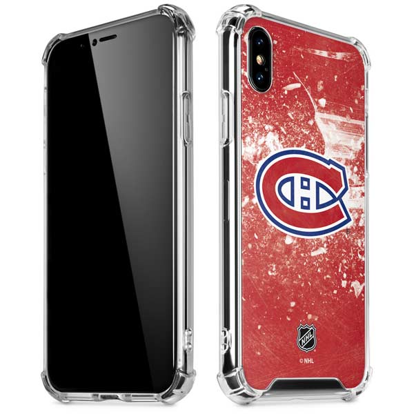 NHL Montreal Canadiens Frozen iPhone X/XS Clear Case