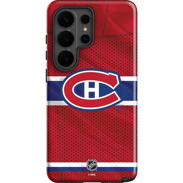 NHL Montreal Canadiens Home Jersey Galaxy S26 Ultra Impact Case