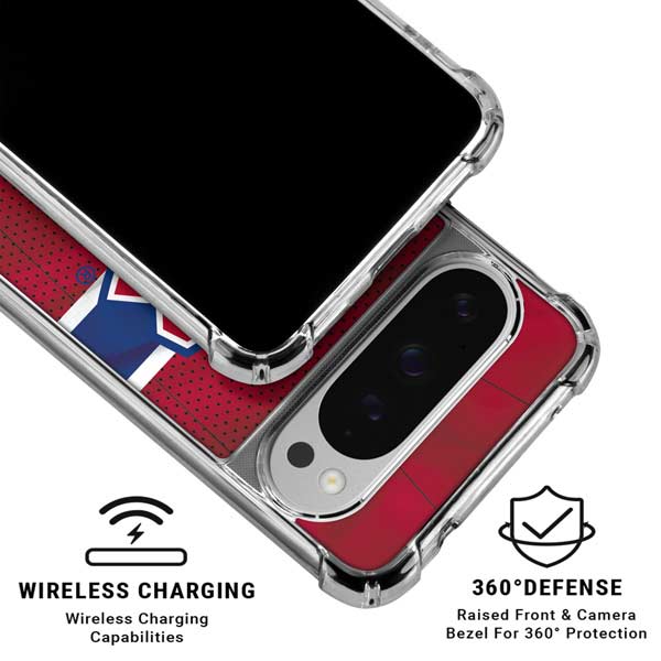 NHL Montreal Canadiens Home Jersey Google Pixel 10 Pro Clear Case