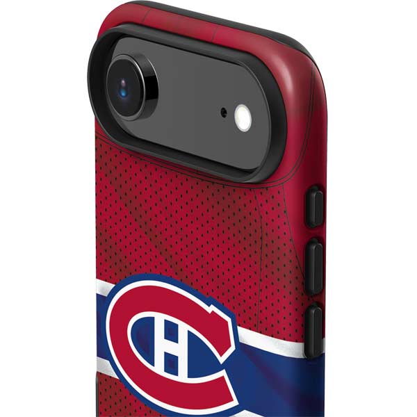 NHL Montreal Canadiens Home Jersey iPhone 17 Air Impact Case