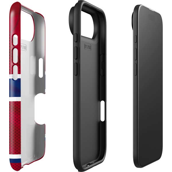 NHL Montreal Canadiens Home Jersey iPhone 17 Air Impact Case