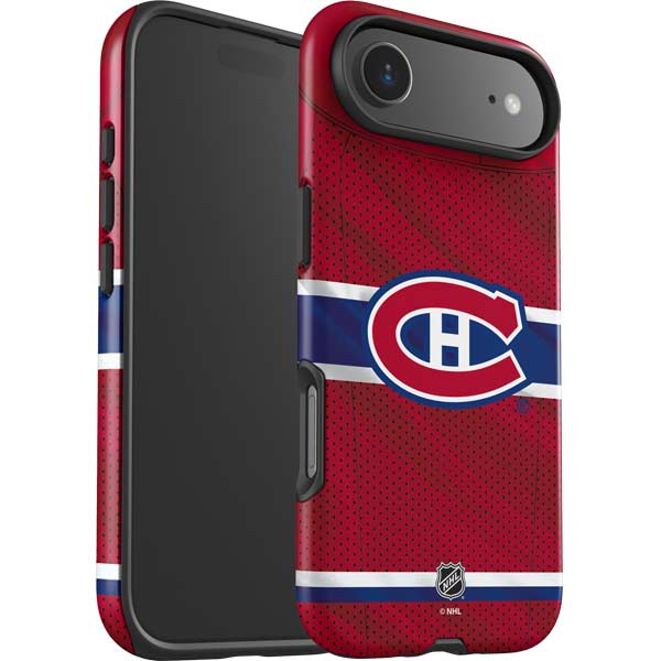 NHL Montreal Canadiens Home Jersey iPhone 17 Air Impact Case
