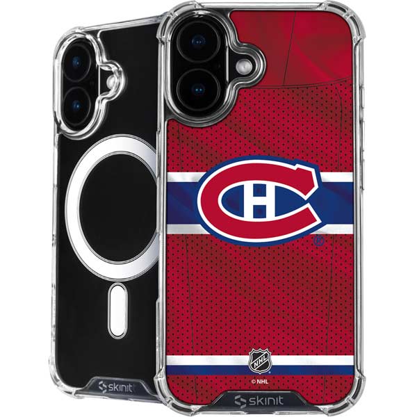 NHL Montreal Canadiens Home Jersey iPhone 17 MagSafe Case