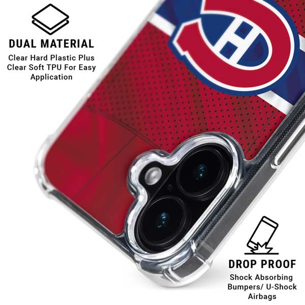 NHL Montreal Canadiens Home Jersey iPhone 17 MagSafe Case