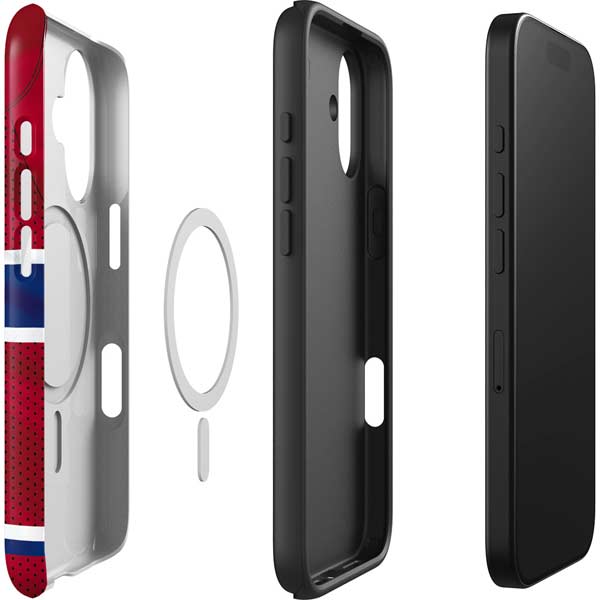 NHL Montreal Canadiens Home Jersey iPhone 17 Magsafe Impact Case