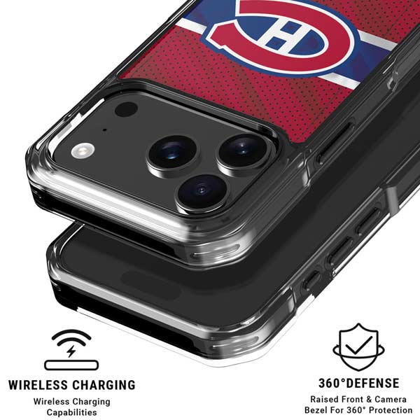 NHL Montreal Canadiens Home Jersey iPhone 17 Pro Max MagSafe Case