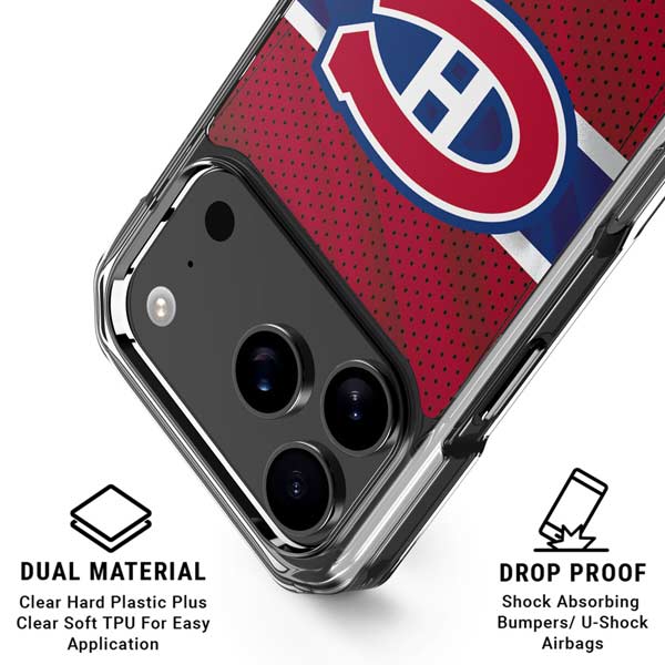 NHL Montreal Canadiens Home Jersey iPhone 17 Pro Max MagSafe Case