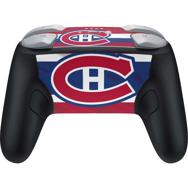 NHL Montreal Canadiens Home Jersey Nintendo Switch 2 (2025) Pro Controller Skin