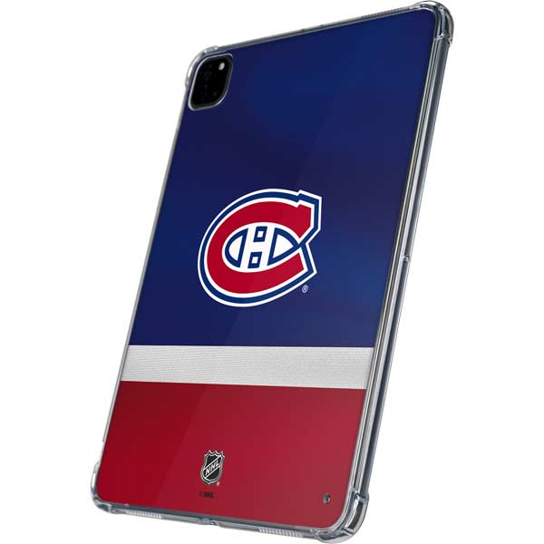 NHL Montreal Canadiens Jersey iPad Pro 11in (2024) Clear Case