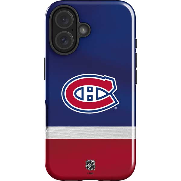 NHL Montreal Canadiens Jersey iPhone 17 Impact Case